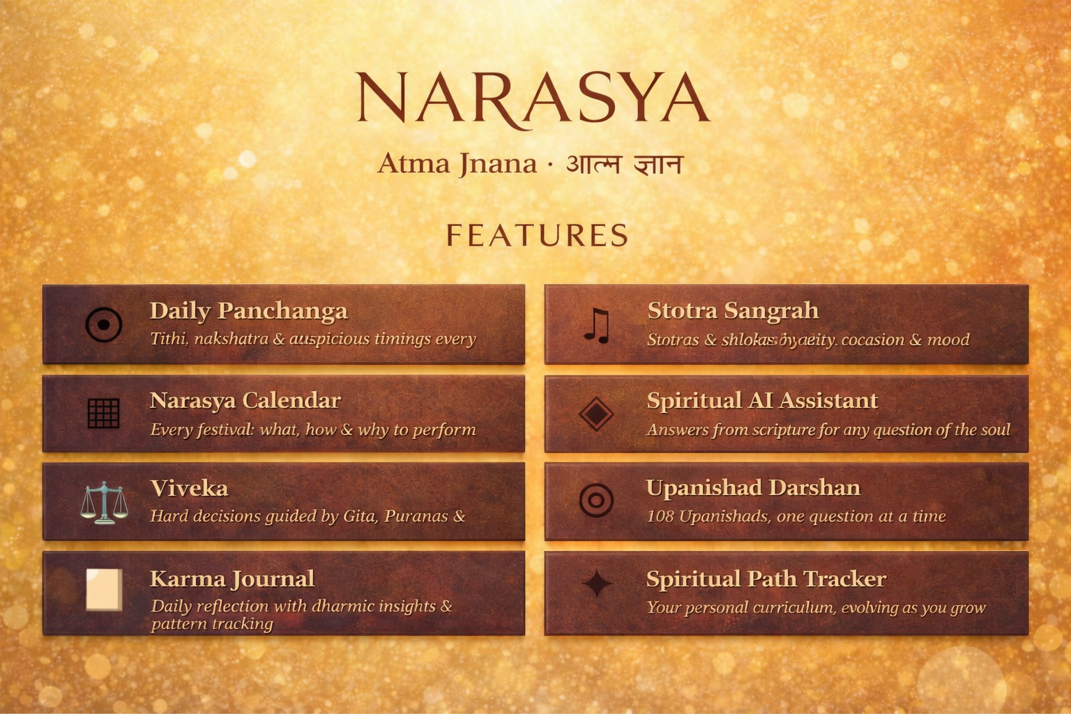 Narasya Features
